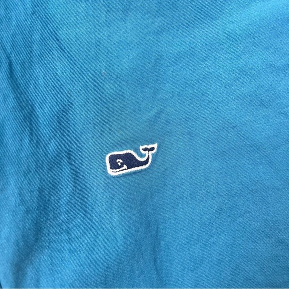 Vineyard Vines Boy's Whale Embroidered Breaker Shorts (Size 18, Schooner Blue) - Picture 2 of 11